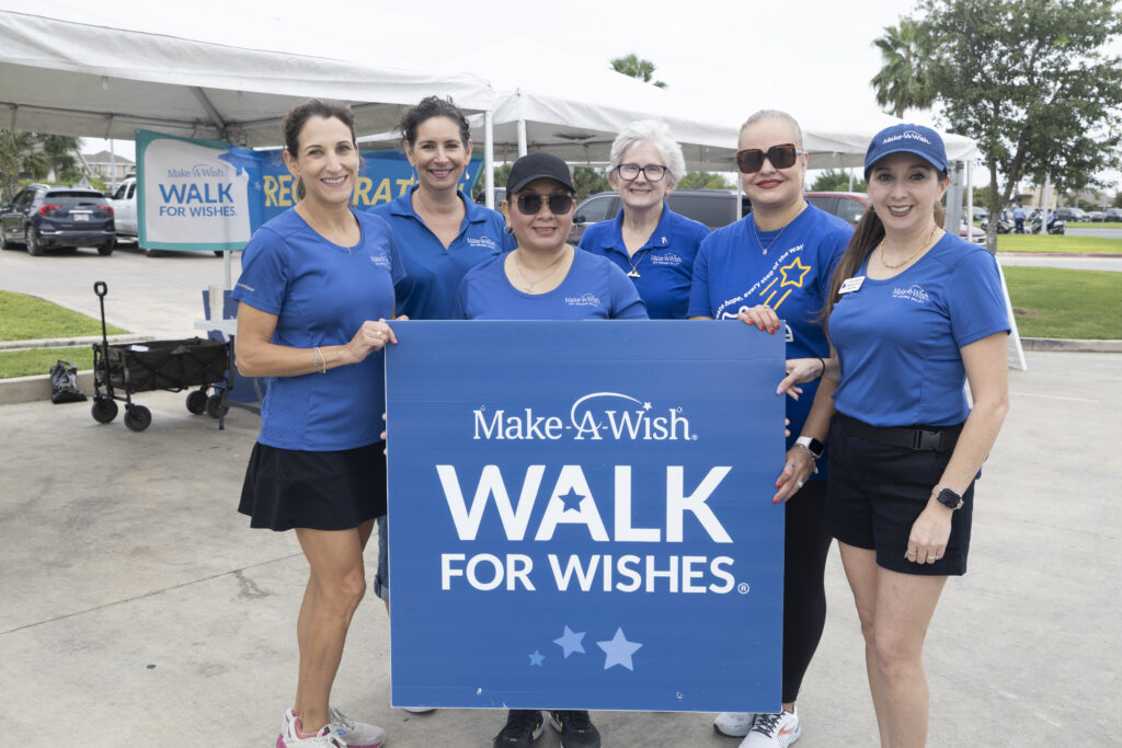 Make-A-Wish RGV's Walk for Wishes at Tres Lagos in McAllen, Texas. 